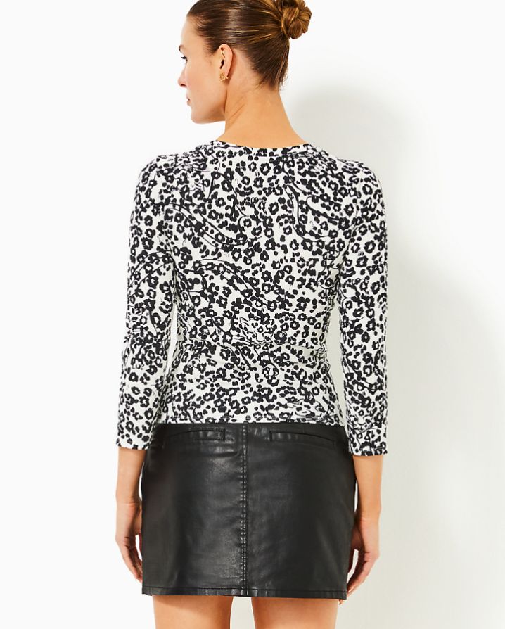 Alans Printed Knit Top